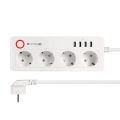 Smart prodlužovací kabel 4 zásuvky 1,6m KRUGER & MATZ Connect P6 WiFi Tuya