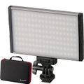 Dvoubarevné LED video světlo s pouzdrem PT Pro 15B Bresser