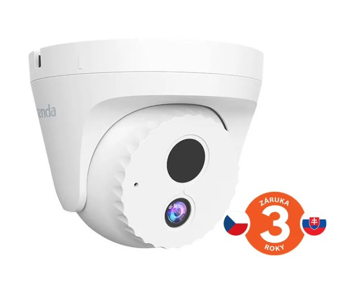 Tenda IC7-PRS-4 - Venkovní PoE 4Mpx Dome kamera, OnViF, detekce pohybu+zvuku, noční vidění, H.265