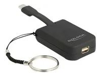Externí video adaptér - VL100 - USB-C - Mini DisplayPort - černá