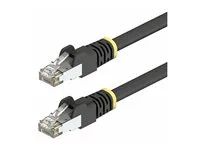 Startech - Patch kabel - RJ-45 (M) do RJ-45 (M) - 7 m - 7.2 mm - S/FTP - CAT 5/5e/6/6a - IEEE 802.3bt - venkovní, provedení bez hrbolku, ochrana proti UV zárení - cerná