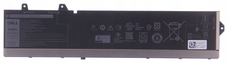 Dell Baterie 6-cell 83W/HR LI-ION pro Precision 7670, 7680, 7770, 7780