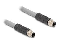 M12 Cable L-coded 5 pin male to male PUR