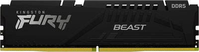 Kingston FURY Beast/DDR5/64GB/5600MHz/CL40/4x16GB/Black