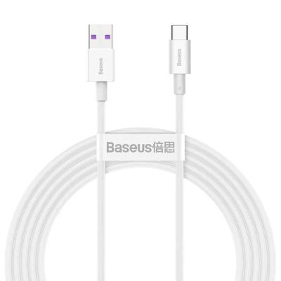 Baseus Superior Series Fast Charging Datový Kabel USB-A - USB-C 66W 2m White