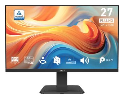 MSI Pro/MP273 E14A/27"/IPS/FHD/144Hz/1ms/Černá/3R