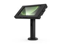 Compulocks Apex Galaxy Tab Active 3/5 8" Apex Enclosure Tilting Stand 8" - Stojan - odkrytá prední/zadní kamera a senzory - pro tablet - náklon - kov - cerná - upevnitelné na stul - pro Samsung Galaxy Tab Active3, Tab Active5