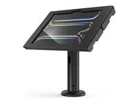 Montážní sada (kryt, stojan) - odkrytá přední/zadní kamera a senzory - pro tablet - uzamykatelný - kov - černá - velikost obrazovky: 11" - pro Apple 11-inch iPad Pro (M4)