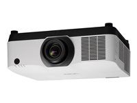 3LCD projektor - 3D - 8200 ANSI lumens - WUXGA (1920 x 1200) - 16:10 - 1080p - zvětšovací objektivy - LAN - bílá - s NP13ZL lens