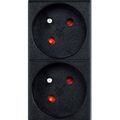 GEMBIRD EG-PDU-9F2F, Rozvodný panel, 9x FR, 1U