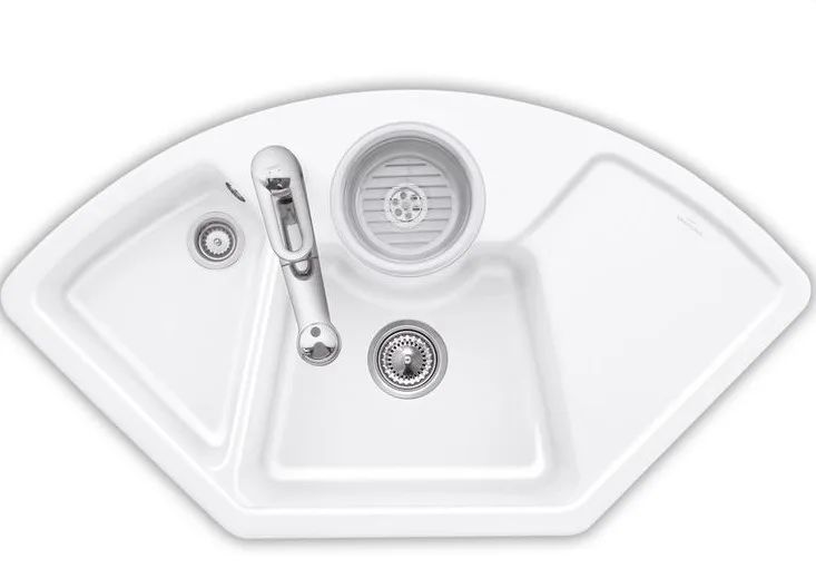 Villeroy & Boch Solo Corner 1075.20R Bílá keramika