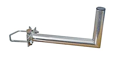 Anténní držák 35 na stožár s úhelníkem průměr 42mm žár.