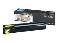 Vysoká výtěžnost - žlutá - originální - kazeta s barvivem LCCP - pro Lexmark C935dn, C935dtn, C935dttn, C935hdn