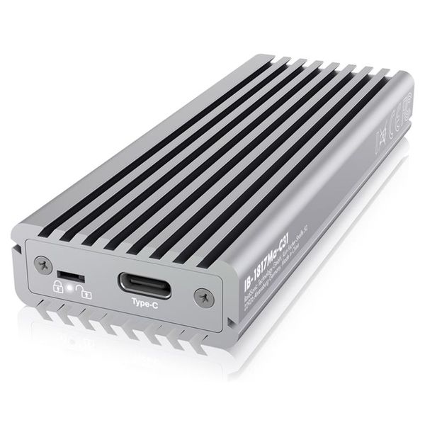 Externí box RAIDSONIC ICY M.2 NVMe stříbrný
