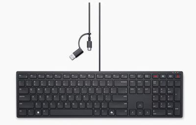 Dell drátová klávesnice KB525C US INT USB/USB-C