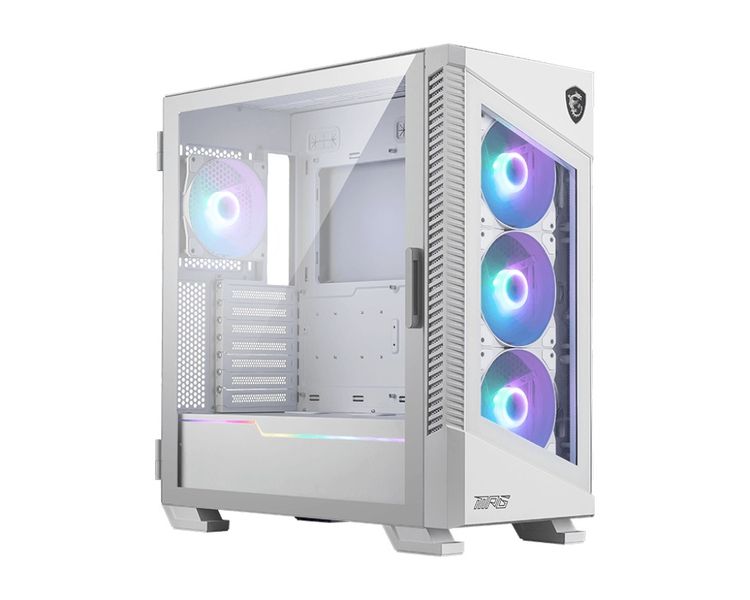MSI MPG VELOX 100R WHITE/Midi Tower/Transpar./Bílá