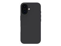 Zadní kryt pro mobilní telefon - velkoobjemový - plast - černá - pro Apple iPhone 16