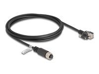 M12 Cable A-coded 8 pin female to RJ45 p