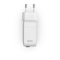 HAMA GaN, Rychlonabíječka, 2x USB-C PD/QC 30W