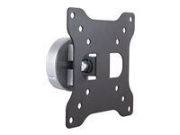 Fixed - Supports Monitors 13" to 34" - VESA Monitor Wall Mount Bracket - Aluminum - Black & Silver (ARMWALL) - Montážní sada (držák displeje, klíč) - pro monitor/plochý panel - hliník - velikost obrazovky: 13"-34" - montáž na stěnu