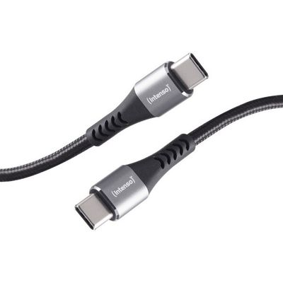 INTENSO C315C, Kabel USB-C/USB-C, 1,5m, černý