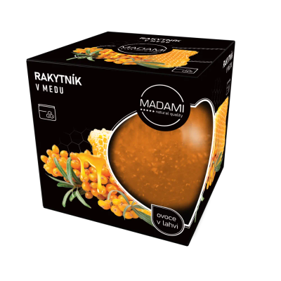 Rakytník v medu  590 g: ovoce v medu