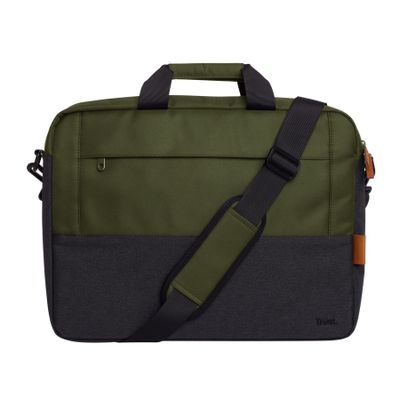 Trust lisboa 16" laptop bag - green