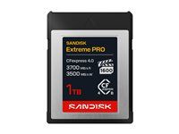 SanDisk Extreme PRO - Pametová karta flash - 1 TB - CFexpress 4.0 Typ B