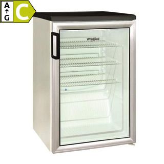 WHIRLPOOL ADN 140 W, Chladiaca vitrína, biela/čierna