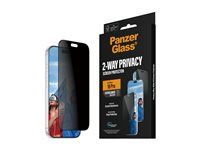PanzerGlass ochranné sklo Privacy Apple iPhone 18 Pro s instalačním rámečkem