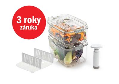 STATUS Full Tritan 3-dílný set velkých vakuových dóz 158567