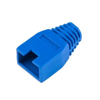 Kryt gumový pro konektor RJ45 modrý