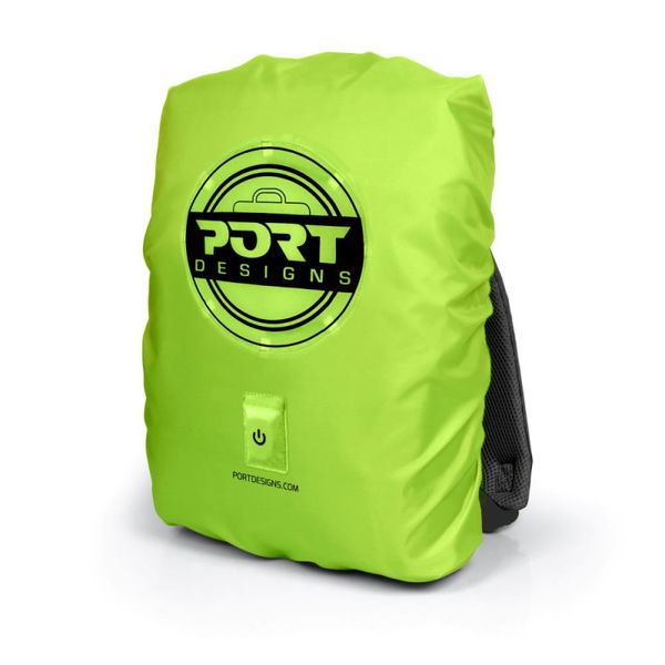 PORT BE VISIBL, pláštěnka na batoh, 16", žlutá