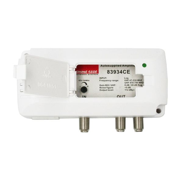 Anténní zesilovač Emme Esse 83934CE LTE Free, VHF+UHF, malý domovní i do interiéru