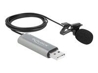 Mikrofon - USB - černá, antracit