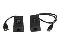 Startech 1-Port USB 1.1 Extender - Up to 131 ft (40 m) over Cat5/Cat6 Extension - Up to 12 Mbps USB 1.1 Ethernet Extender (USB110EXT2) - Rozširovací zarízení USB - USB - pres CAT 5/6 - až 40 m - pro P/N: UUSBOTG