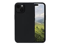 Zadní kryt pro mobilní telefon - bulk - plast - černá - pro Apple iPhone 15 Plus