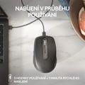 LOGITECH MX Anywhere 3S, Bezdrátová myš, Graphite