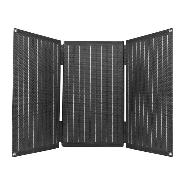 Sandberg Solar Charger 30W USB/USB-C/DC, skládací solární nabíječka, černá