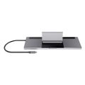DELTACO USBC-DOCK2, Dokovací stanice USB-C 8v1