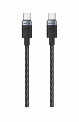 Kabel iPEAX 90010105 USB-C/USB-C 1,5m Black