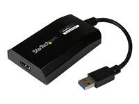 DisplayLink Certified - 1920x1200 - MultiMonitor Graphics Adapter - Supports Mac & Windows (USB32HDPRO) - Kabel adaptéru - USB typ A s piny (male) do HDMI se zdířkami (female) - 16 cm - černá - podpora 1920 x 1200 (WUXGA) - pro P/N: HDDVIMM3, HDMM12, HDMM15, HDMM1MP, HDMM2MP, HDMM3, HDMM3MP, HDMM50A, HDMM6, HDPMM50