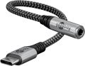 Adaptér GOOBAY 74056 USB-C/JACK 3,5mm (pro poslech hudby)