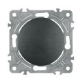Vypínač ELECTROMALT OVAL OVA1007B černý