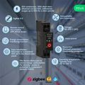 NOUS D5Z DIN, ZigBee Smart měřič spotřeby, 63A