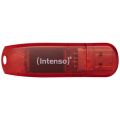 INTENSO Rainbow Line, 128GB, USB 2.0, Red