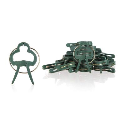 Klipy upínací na rostliny HAPPY GREEN 4x2,6cm 25ks