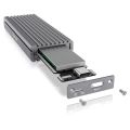RAIDSONIC ICY Externí box M.2 NVMe grey