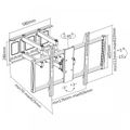 SBOX Wall mount for curved TV PLB-3769