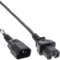 INLINE Síťový prodlužovací kabel C14-C15 2m